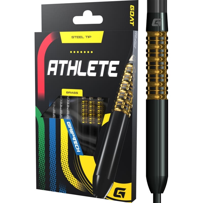 GOAT Athlete Yellow Brass Darts