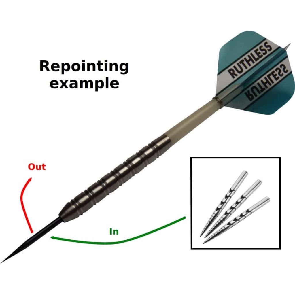 Dartpunten vervangen